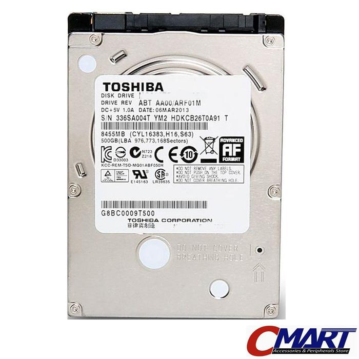 TOSHIBA HDD 500GB 2.5