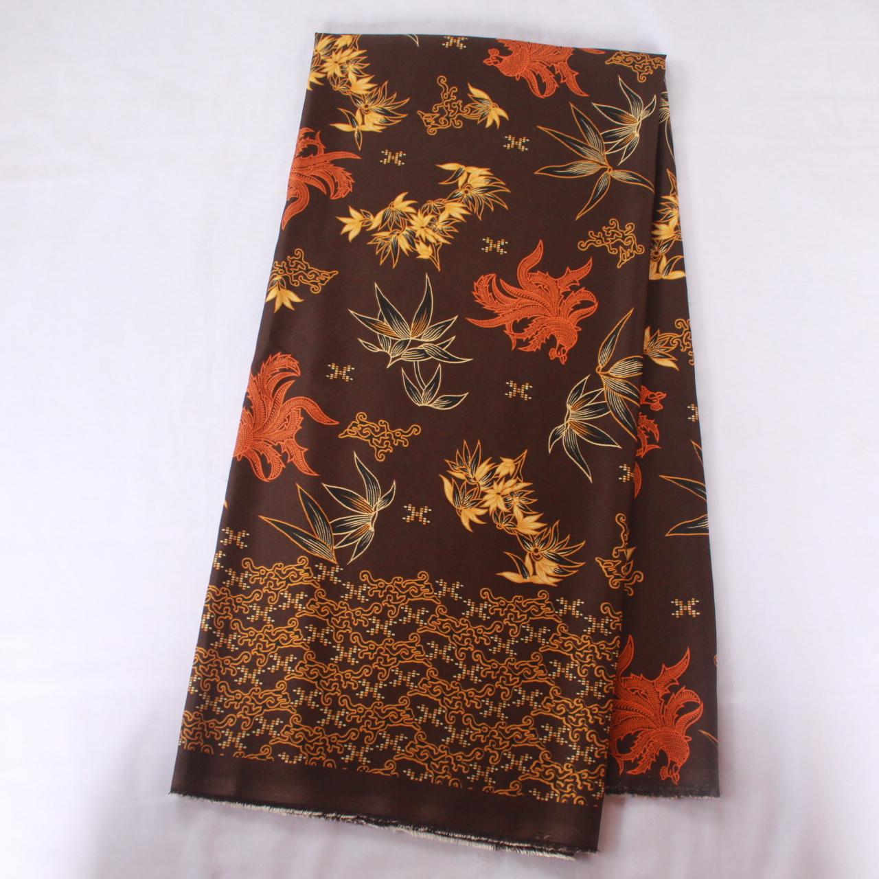 KBD3B Kain Batik Meteran Bahan Dobby Bawahan Kebaya Modern Seragam A