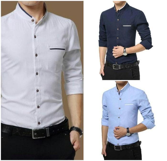 Baju Koko pria ,Koko mayer,kemeja pria lengan panjang - 3h4CK0