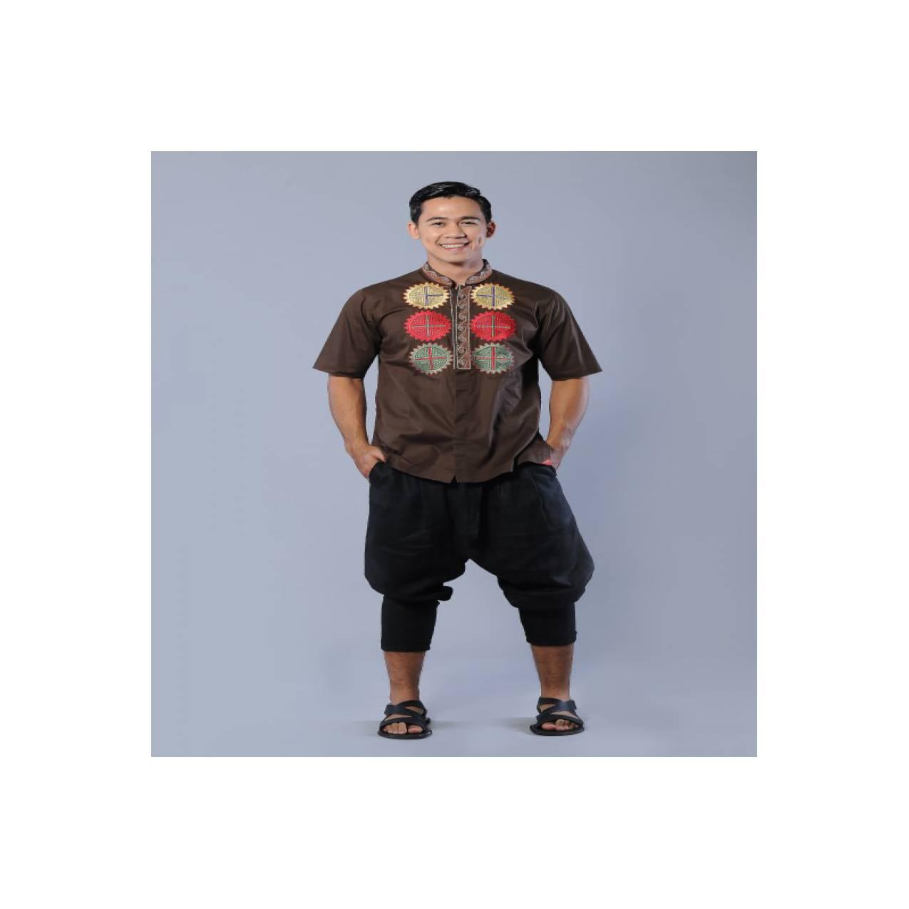 baju koko lengan pendek modern mewah preview itang yunasz
