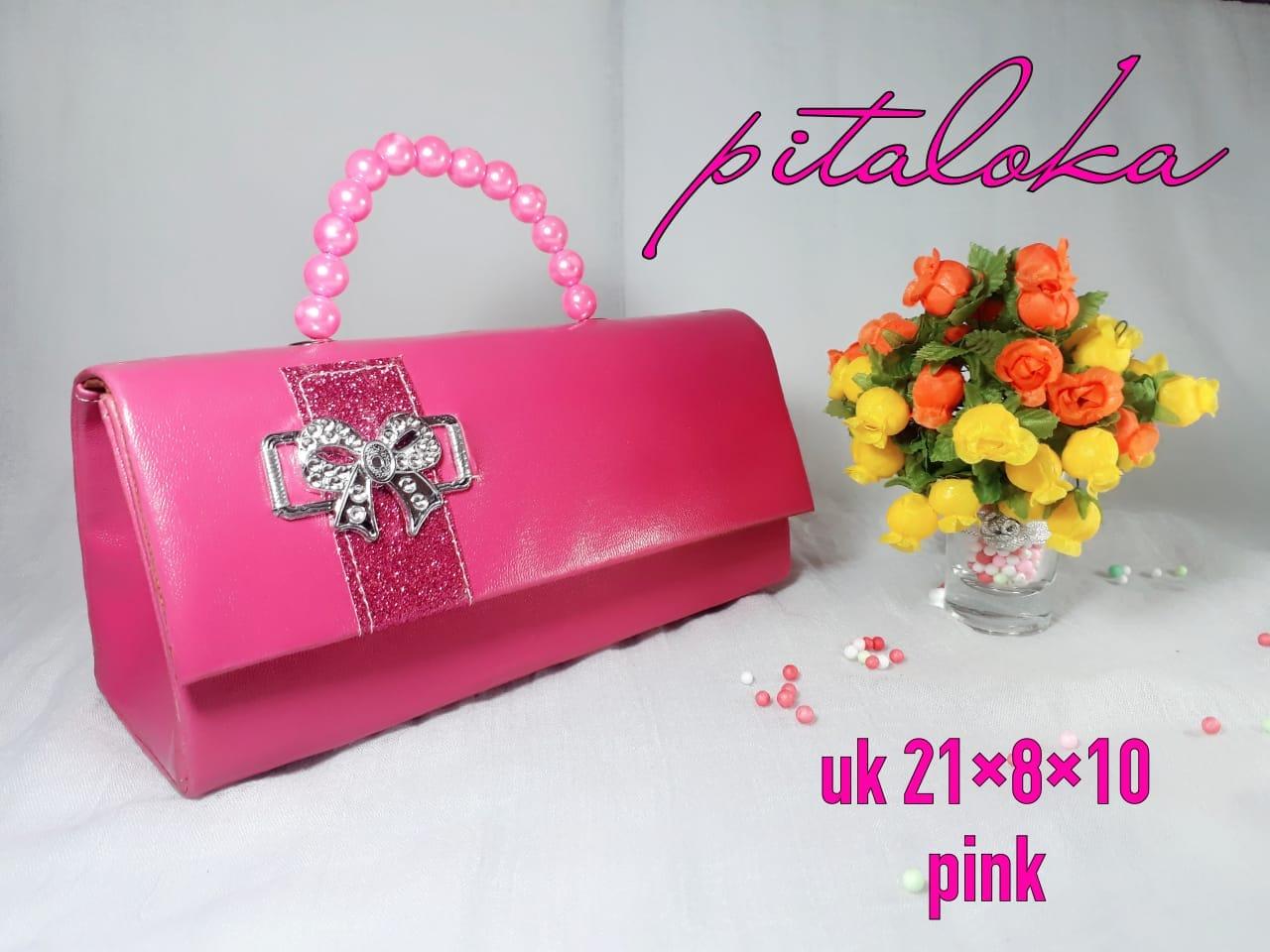 Tas Pesta Pitaloka Full Pink