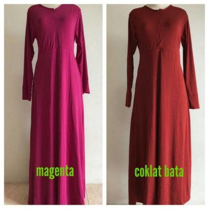 GAMIS POLOS BAHAN JERSEY MURAH