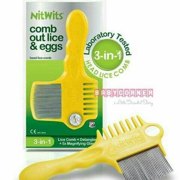 Sisir kutu Ajaib NITWITS made in Australia