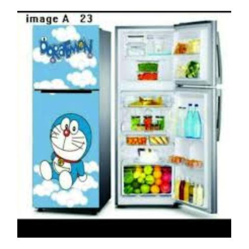 HALENA ACC-Wallpaper kulkas doraemon 2 pintu