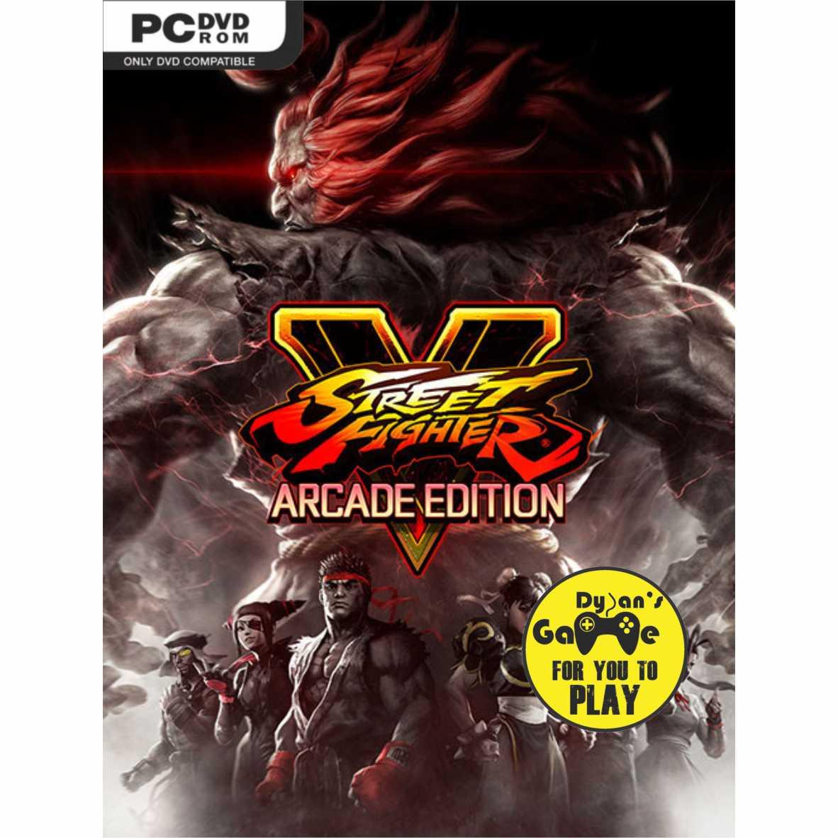 Street Fighter V Arcade Edition Game PC, DVD Game PC