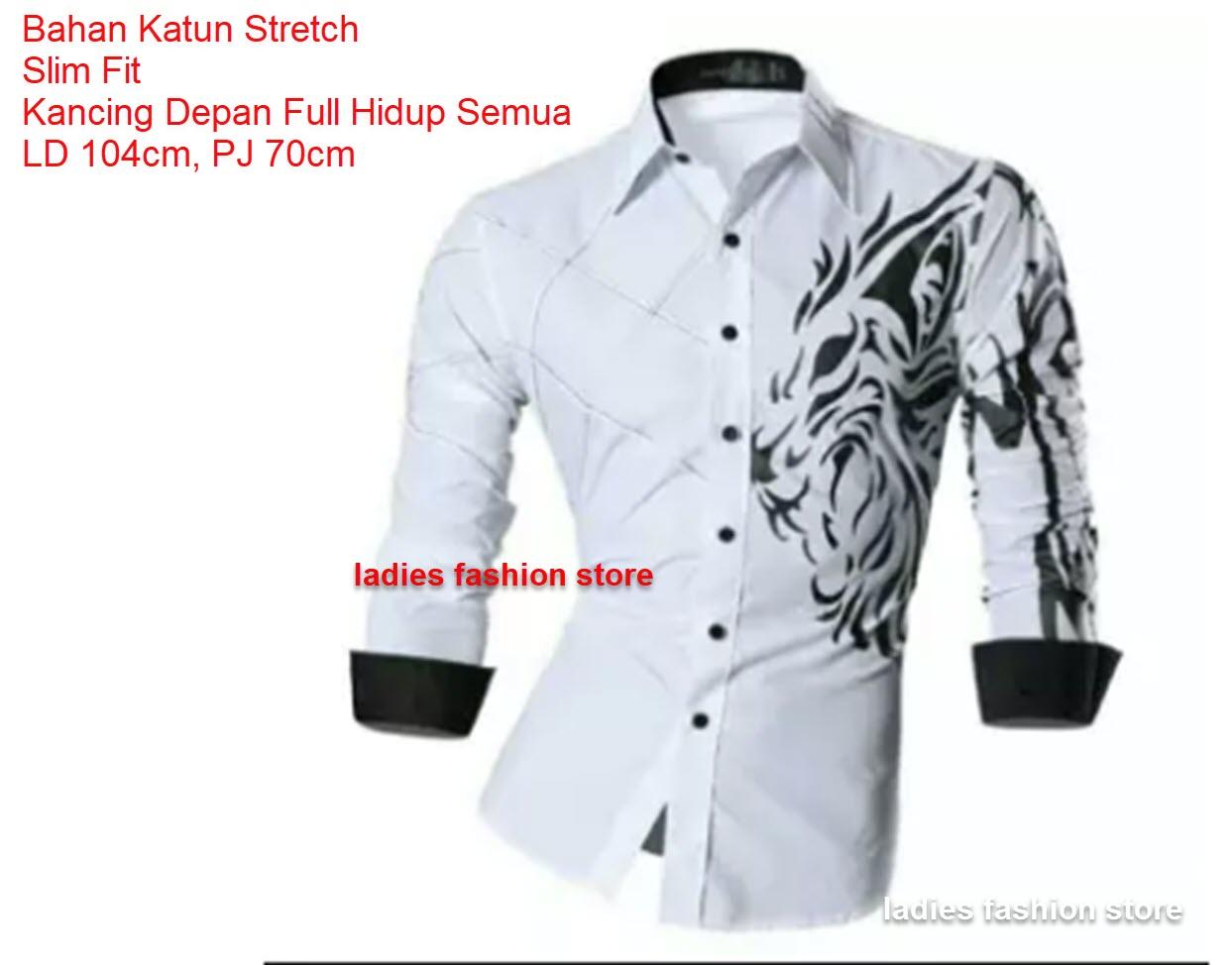 Kemeja Pria Lengan Panjang / Kemeja Casual Pria / Kemeja Formal Pria / Kemeja Polos / Kemeja Cowok / Kemeja DIstro / Kemeja Muslim / Kemeja Flanel / Kemeja Batik / Hem Pria / Kem Pria / Kemeja Kantor / Kemeja Murah / Atasan Pria Murah (Agondr) 7T- PUTIH