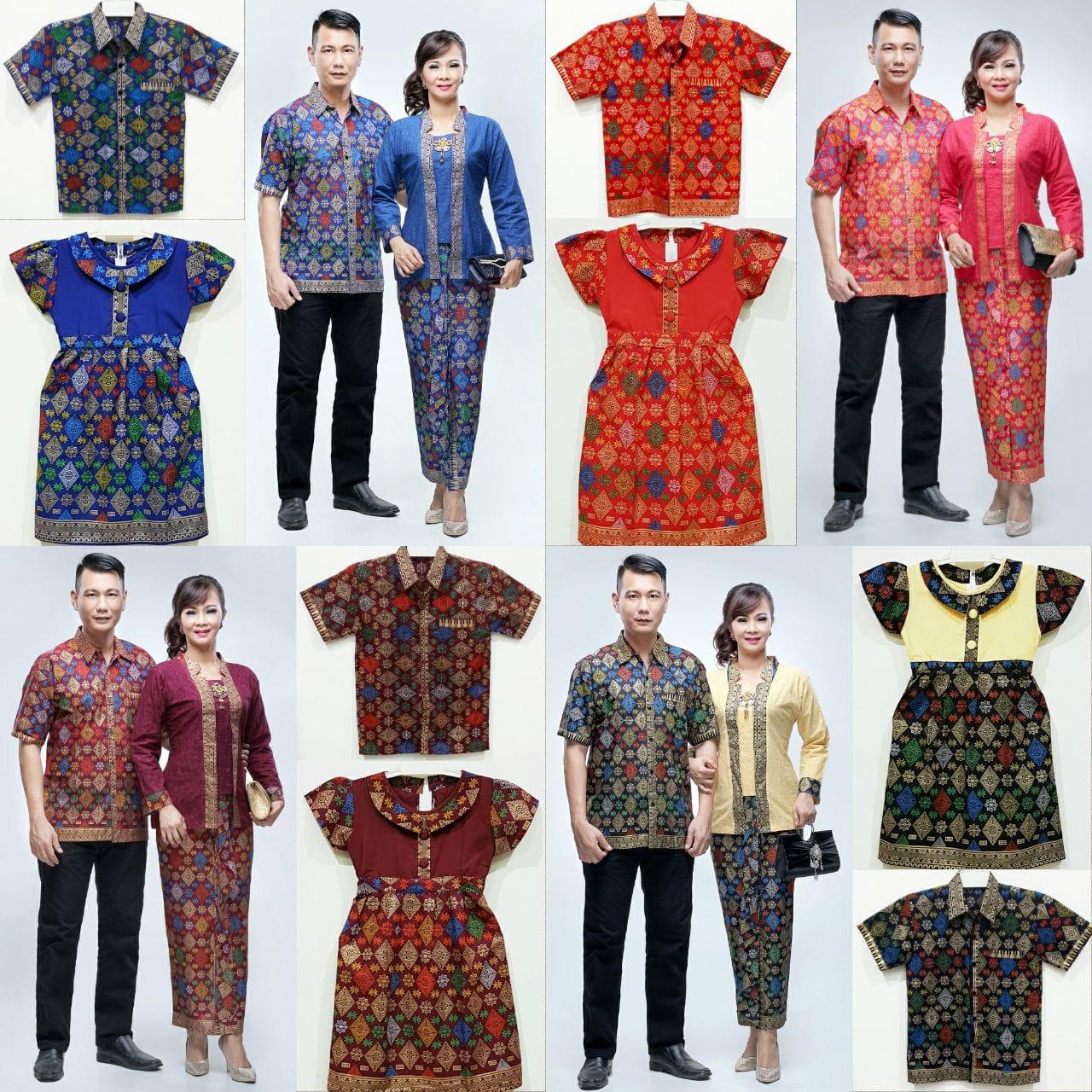 Batik keluarga/ batik couple plus dua anak/ batik marimar +2 anak
