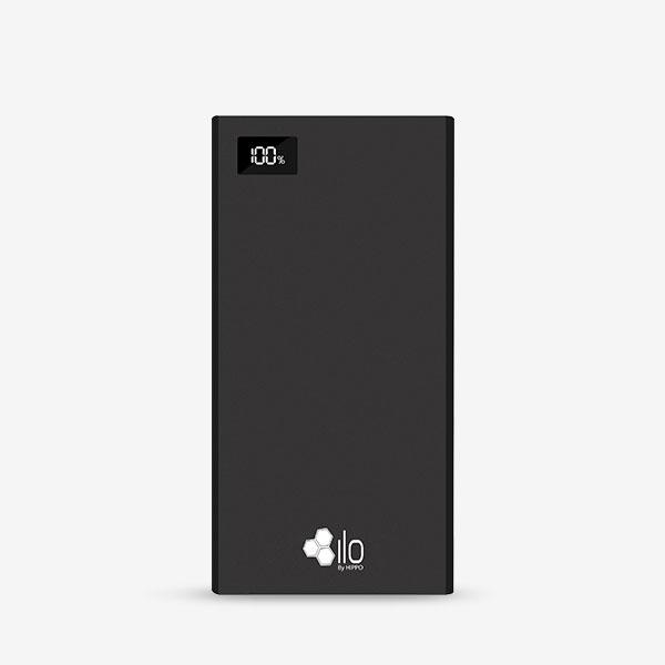 PowerBank ILO J1 10000mAh - Hippo PowerBank ILO J1 10000mAh QUICK CHARGING 3.0 - Black
