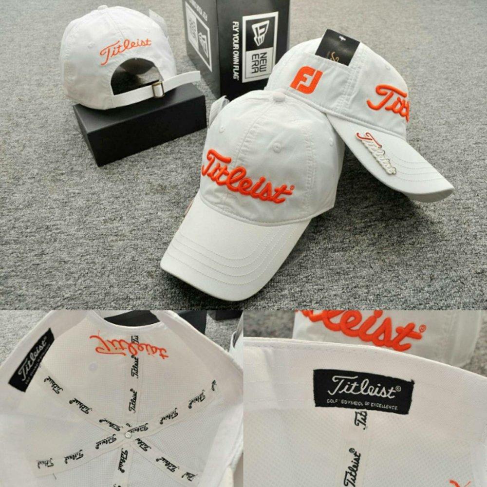 topi baseball titleist putih di lapak topi original import dezimeutya