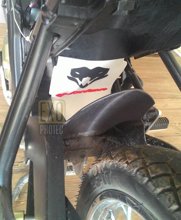 Mud Flad Vixion / Aksesoris Vixion / Karet Pelindung Spakbor Kolong