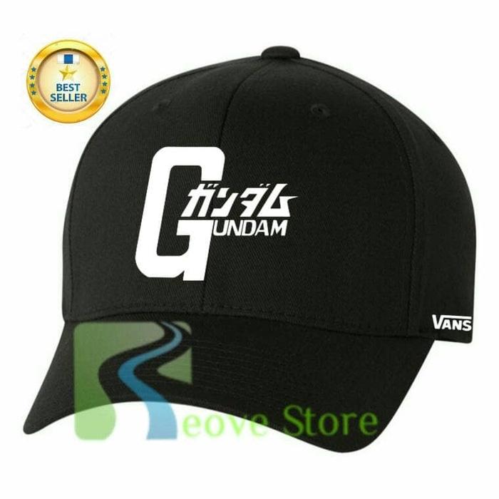 Hot Item!! Topi Baseball Gundam X Vans Trucker Snapback - Reove Store - ready stock