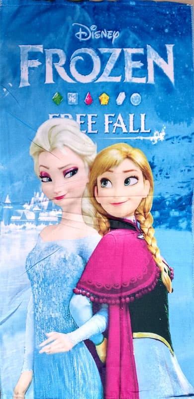 Handuk Karakter Anak Microfiber Ukuran 50x100 - Frozen
