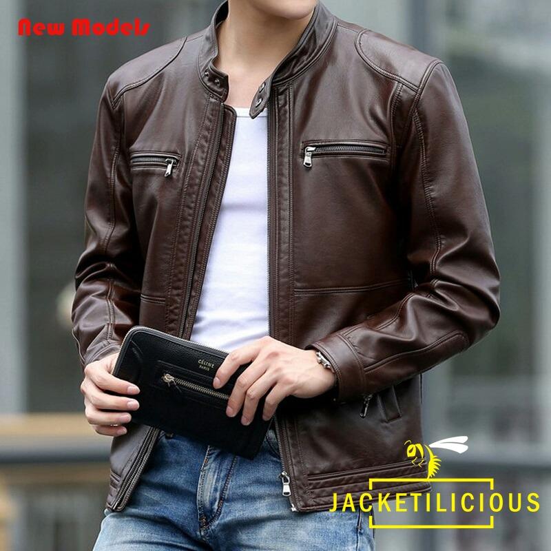 Jaket Bikers Casual Semi Kulit (JACK040)