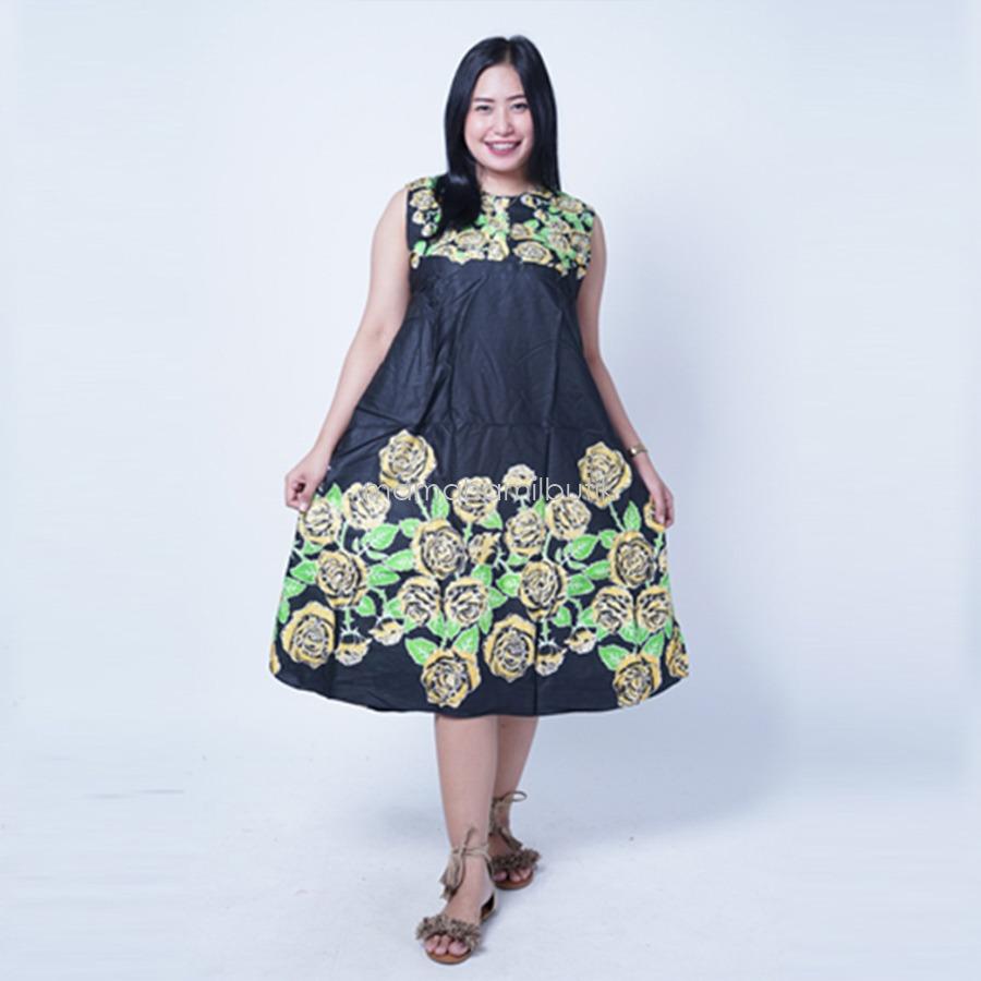 Ning Ayu Daster Hamil Black Rose - DS 431 /daster malang / daster ibu hamil / daster menyusui/ daster hamil /daster payung / Baju hamil Kerja / Baju Hamil dan Menyusui / Baju Hamil Lucu/ Baju Hamil Wanita / Baju Menyusui Modis/ Baju Menyusui Murah