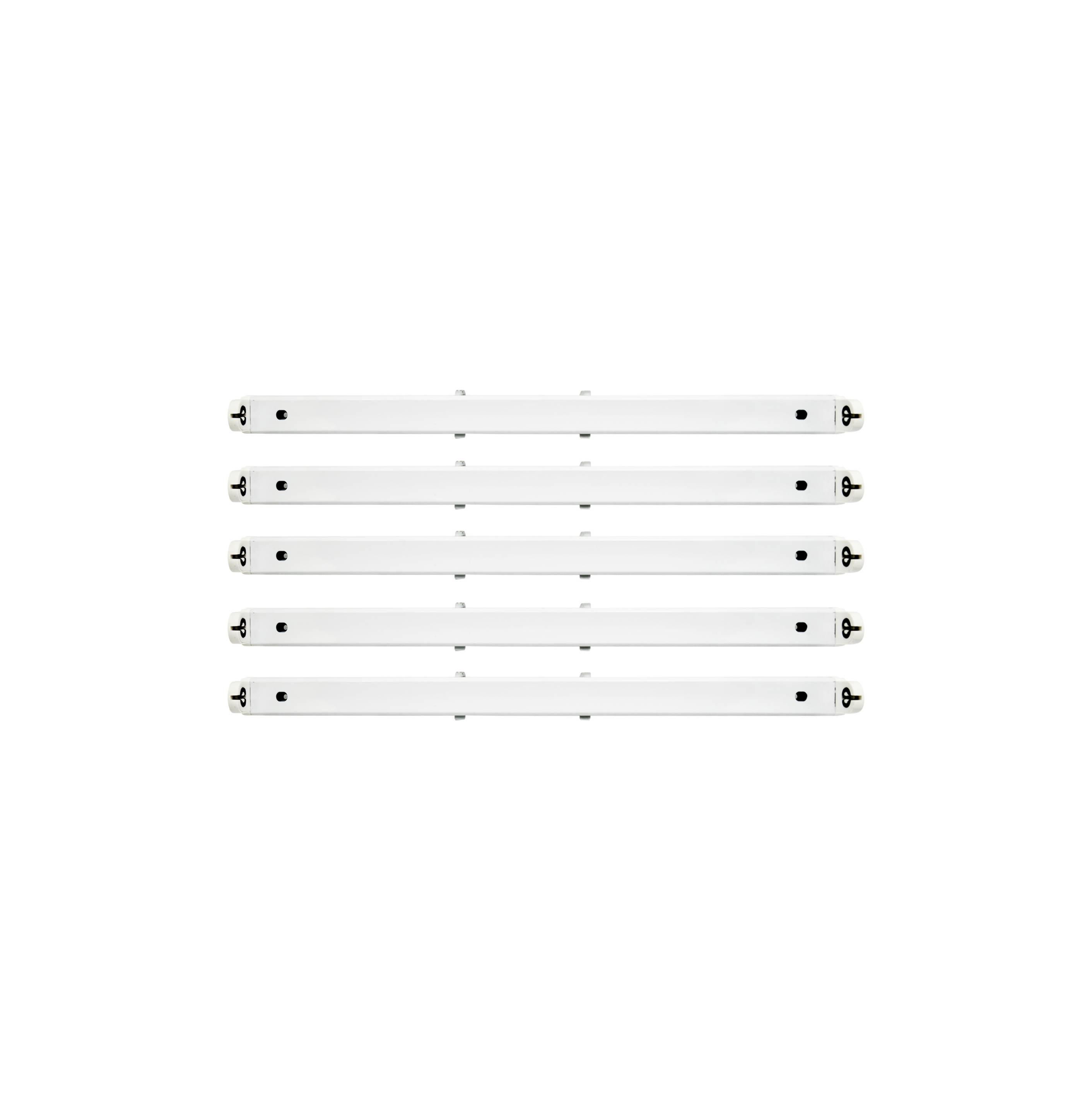 Bracket Fitting Housing Lampu LED T8 Tube 120Cm I (Bundle 5 Pcs)