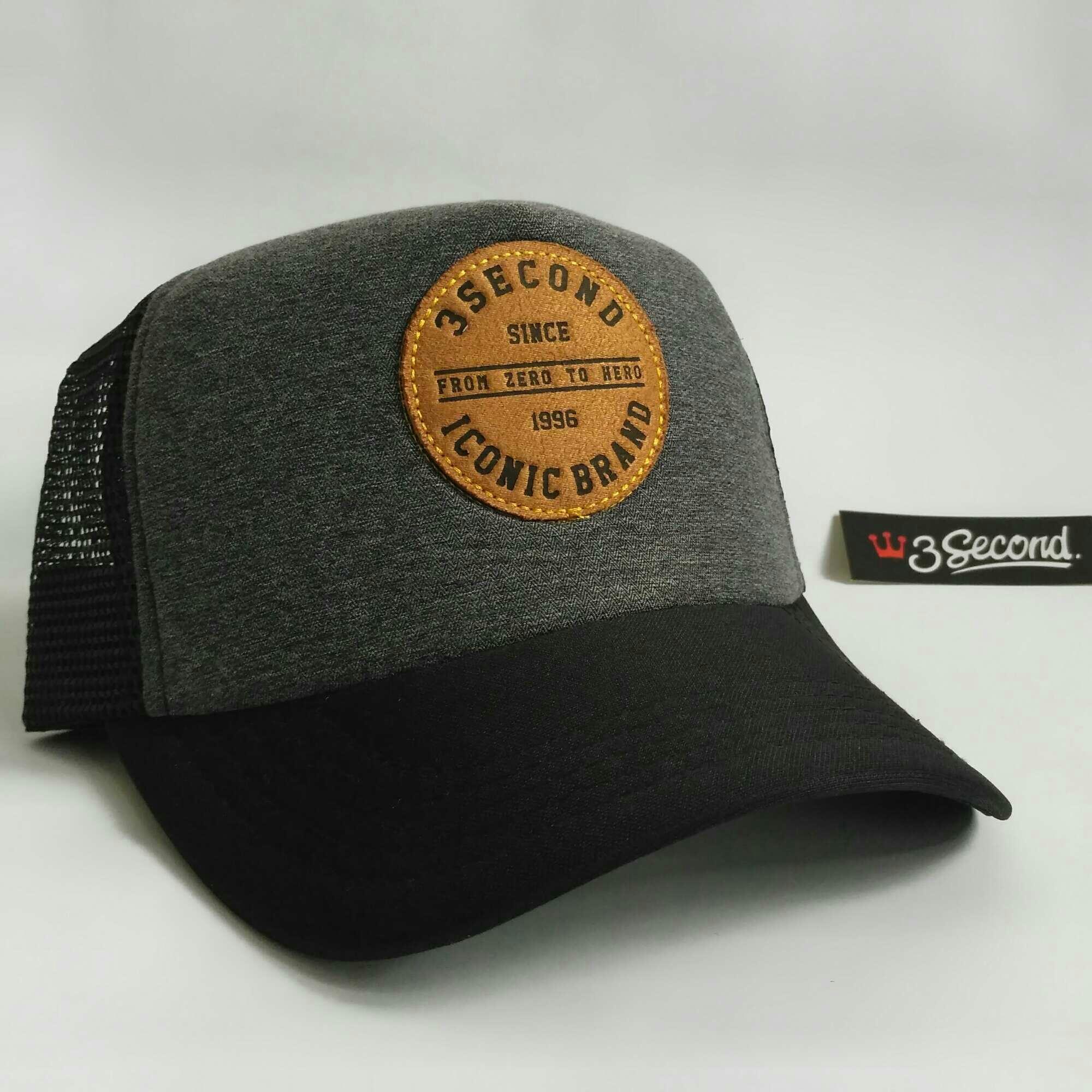 Topi Distro Jaring Trucker 3second Hat Keren
