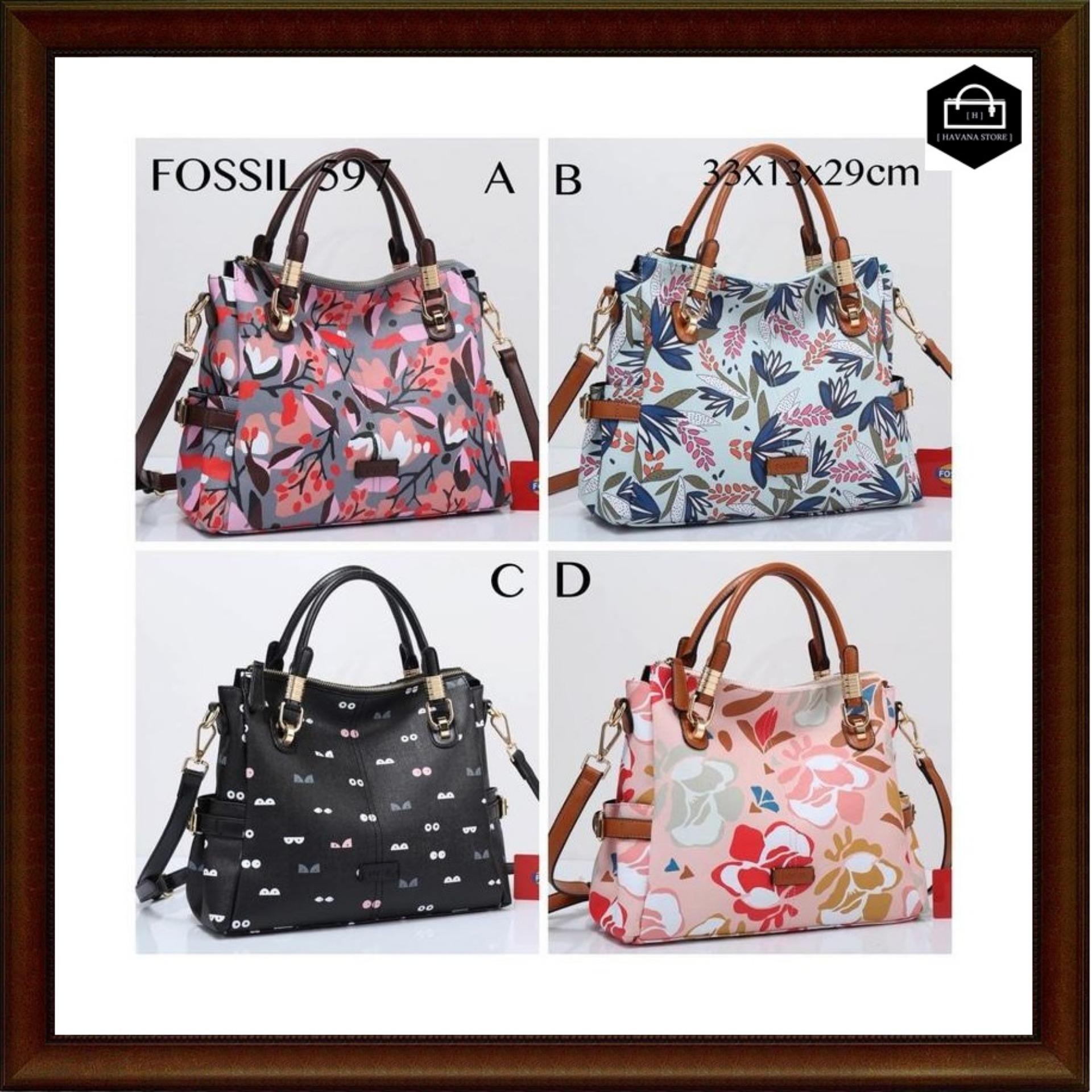 Tas Fossil Enerlian Taiga Semprem 597A-533 / bag / branded / mirror / premium / asli / original / impor / batam / bag / tas / handle / jinjing / kulit / gucci / hermes / chanel / lv / louis / fossil / dior / zara / bonia