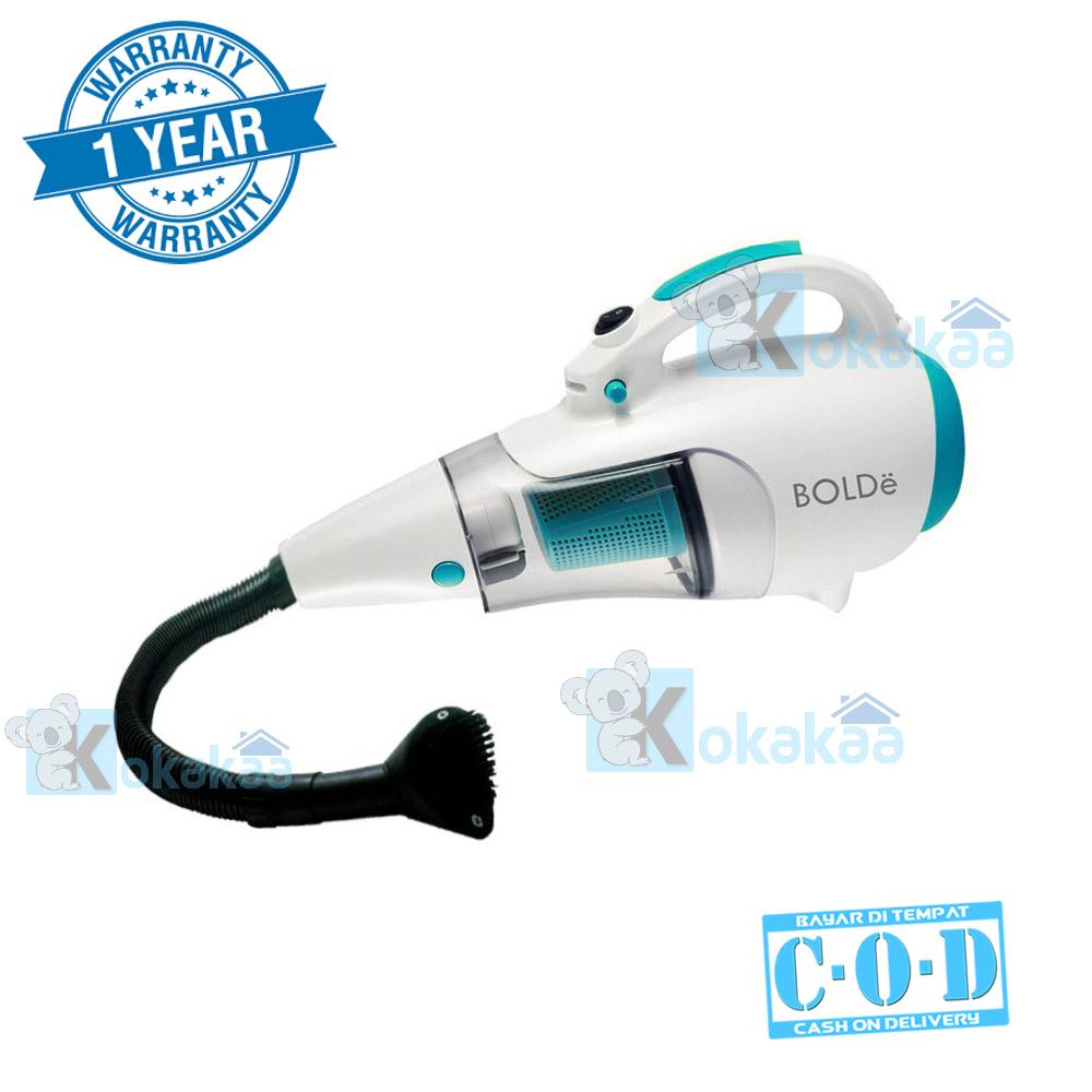 Bolde Turbo Hoover Vacuum Cleaner 110 with Elastic Hose & Blower Bundle - Putih-Biru