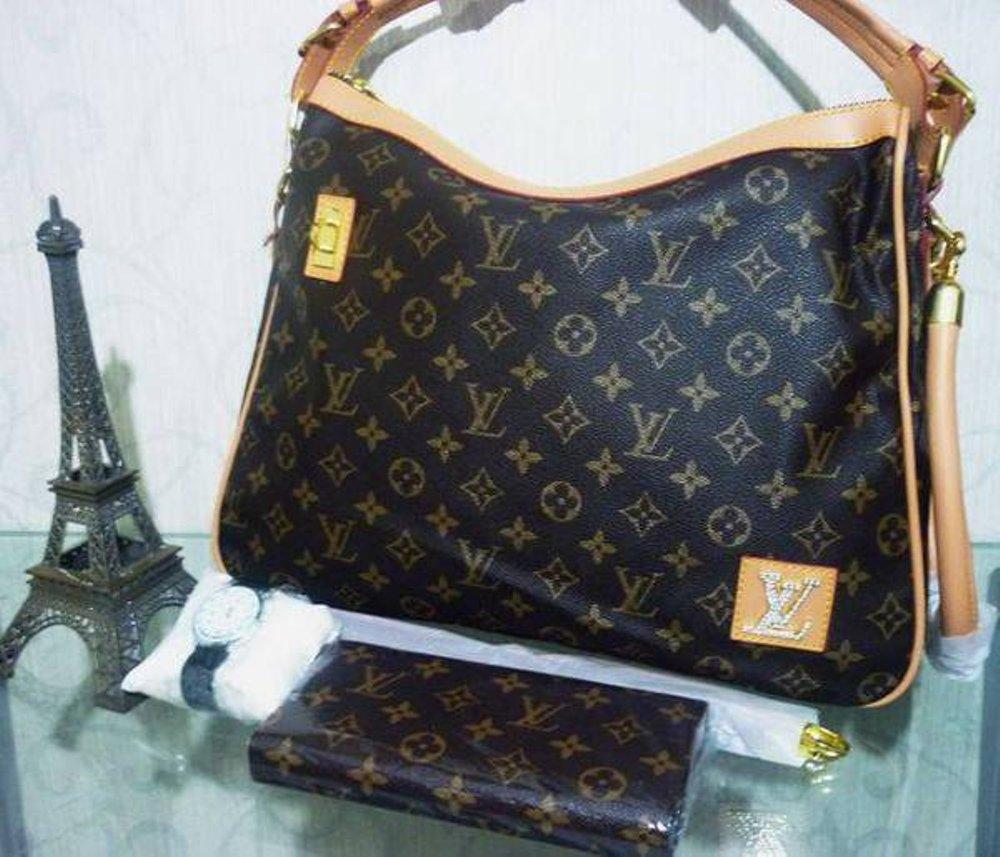 Tas Kerja Wanita Shoulder Bag LV Surya Import - Mono