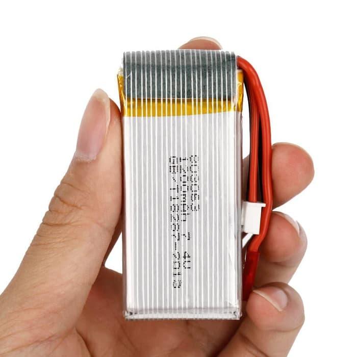 7.4V 1200mAh 30C 803063 JST Plug Baterai RC Quadcopter untuk MJX X10