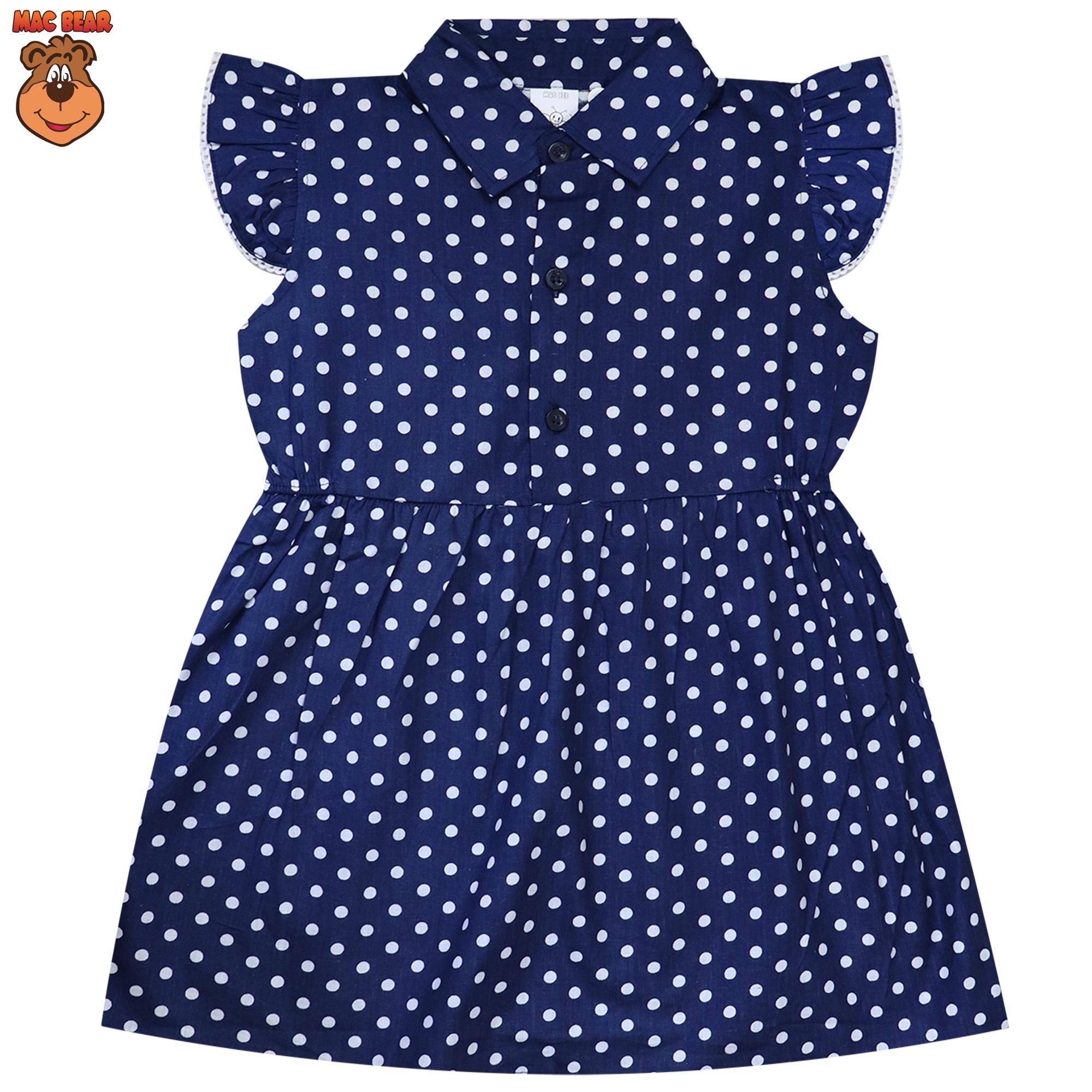 MacBee Kids Baju Anak Dress Sweet Polkadot