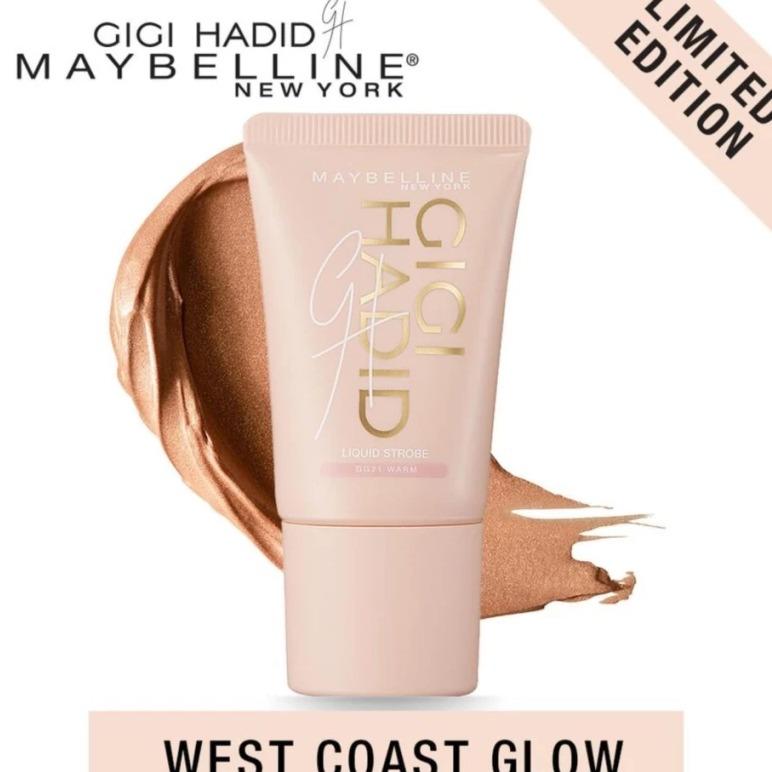 Maybelline GIGI HADID Limited Edition Strobing Cream Highlighter Contouring Shading Face - Warm