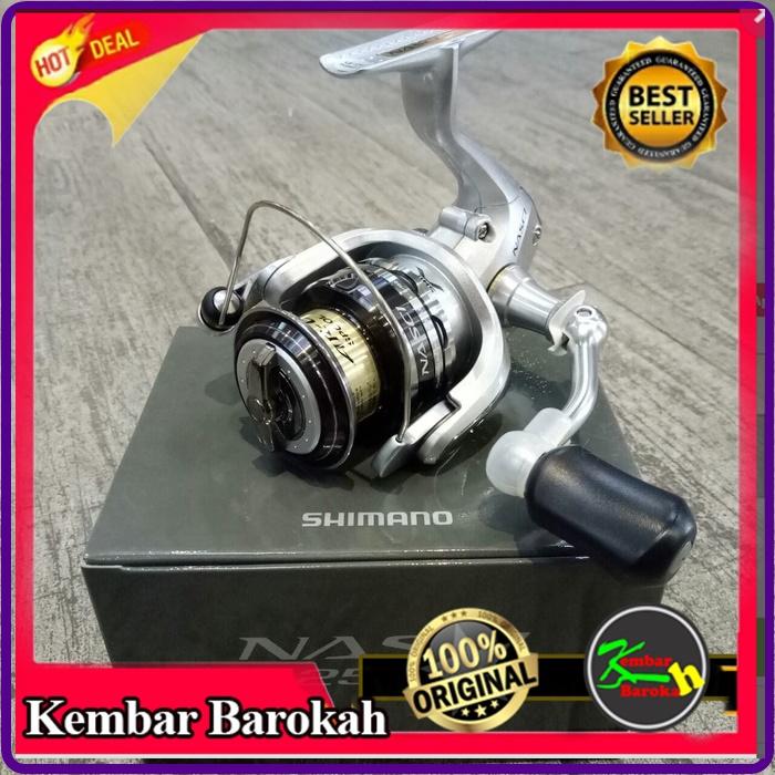 Reel Shimano / Shimano 2500 alat pancing / Reel Pancing Shimano Nasci 2500 4+1 bb