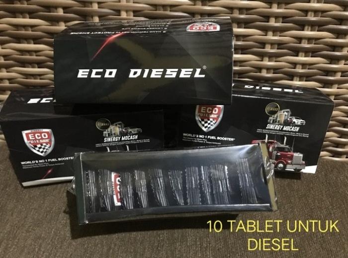 ECO RACING DIESEL @1 BOX isi 10 Sachet (TABLET) PENGHEMAT BBM 50% BISA COD