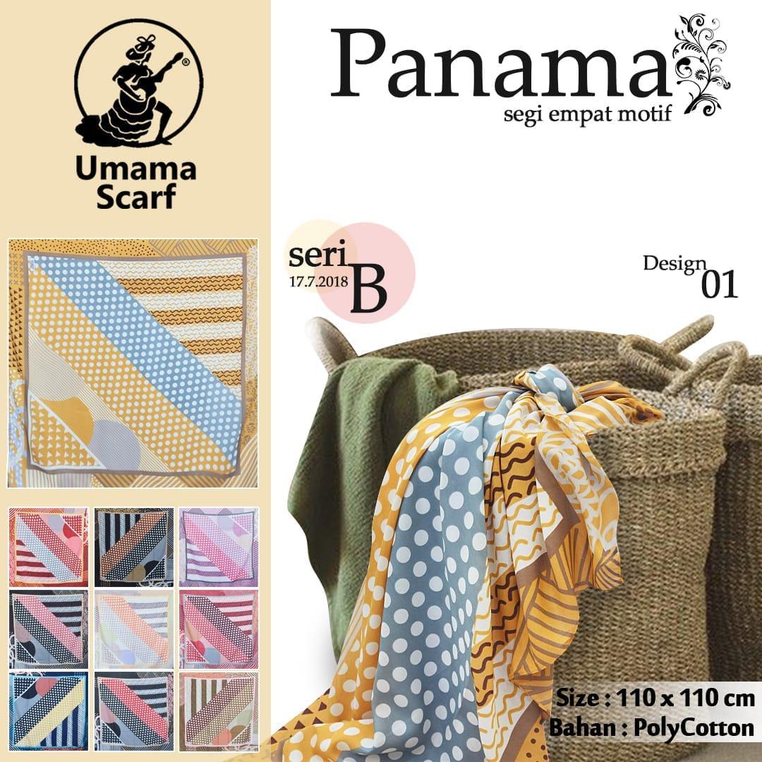 umama hijab scarf panama motif umama hijab segiempat motif jilbab motif