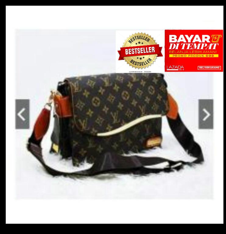 PROMO!!! TAS WANITA SELEMPANG 3 RUANG (Monogram/Damier) - AS