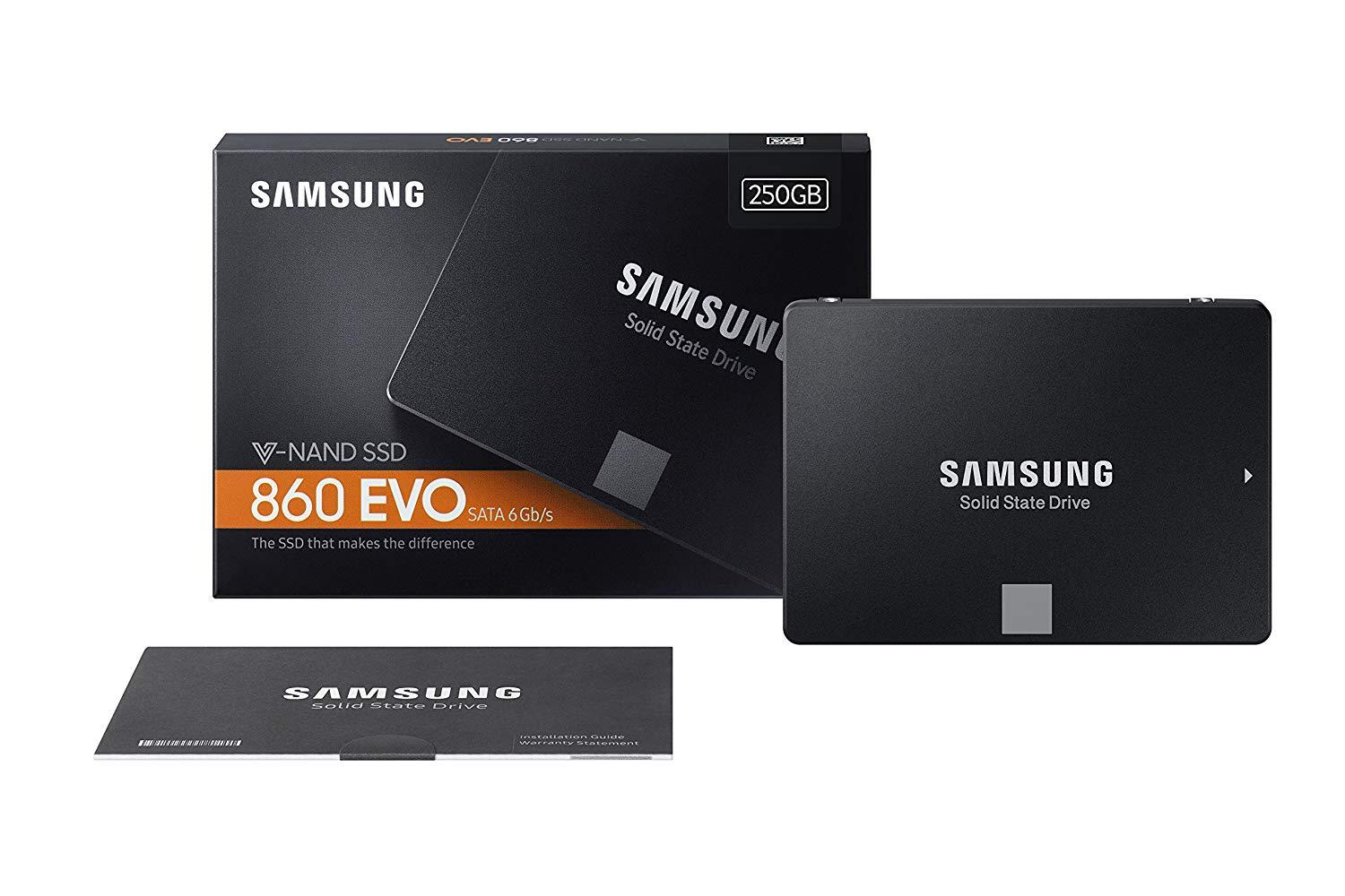 Samsung SSD 860 EVO 2.5 inch SATA III 250GB MZ-76E250B V-NAND