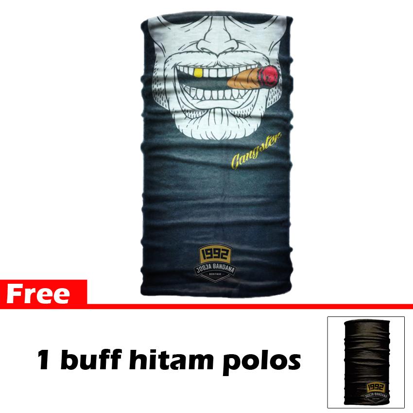 Masker Buff (BELI 1 GRATIS 1) Masker Berkendara Scarf Pria Masker Wajah Aksesoris Olahraga Outdoor Sepeda Motor - Limited Edition