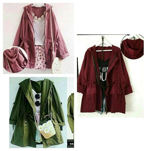 Promo Hari Ini JUAL JAKET PARKA-ATASN WANITA BLOUSE-BAJU MUSLIM-MURAH BERKULITAS-DI ONLEN