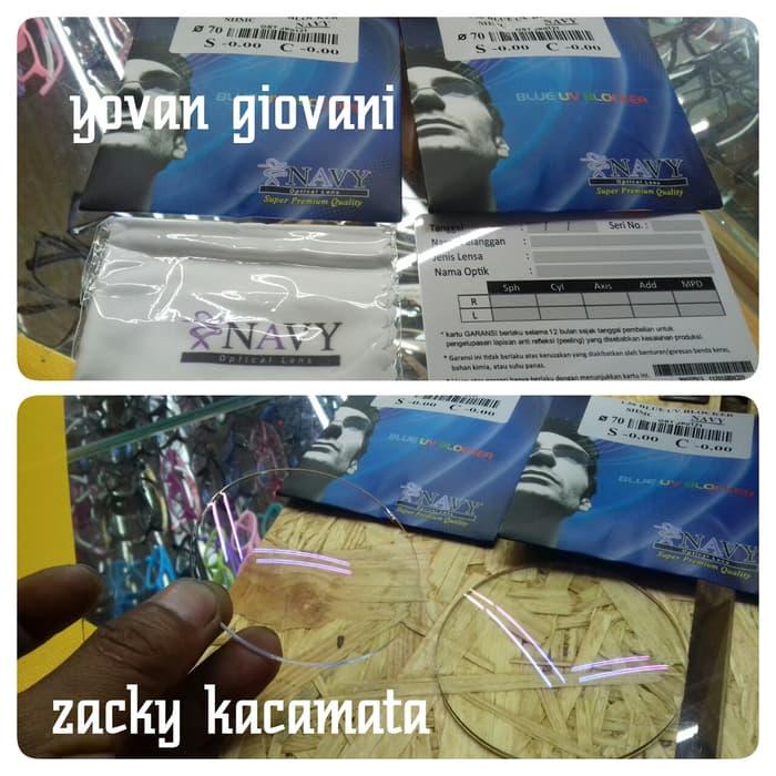 LENSA NAVY BLUE UV BLOCKER/BLUE RAY LENSA ANTI KOMPUTER NO1