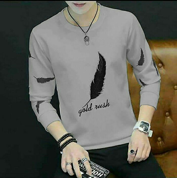 Baju kaos pria lengan panjang kombi sablon moder korea terbaru - pakaian kaos pria zaman 2018 Baju kaos pria lengan panjang kombi sablon moder korea terbaru - pakaian kaos pria zaman 2018