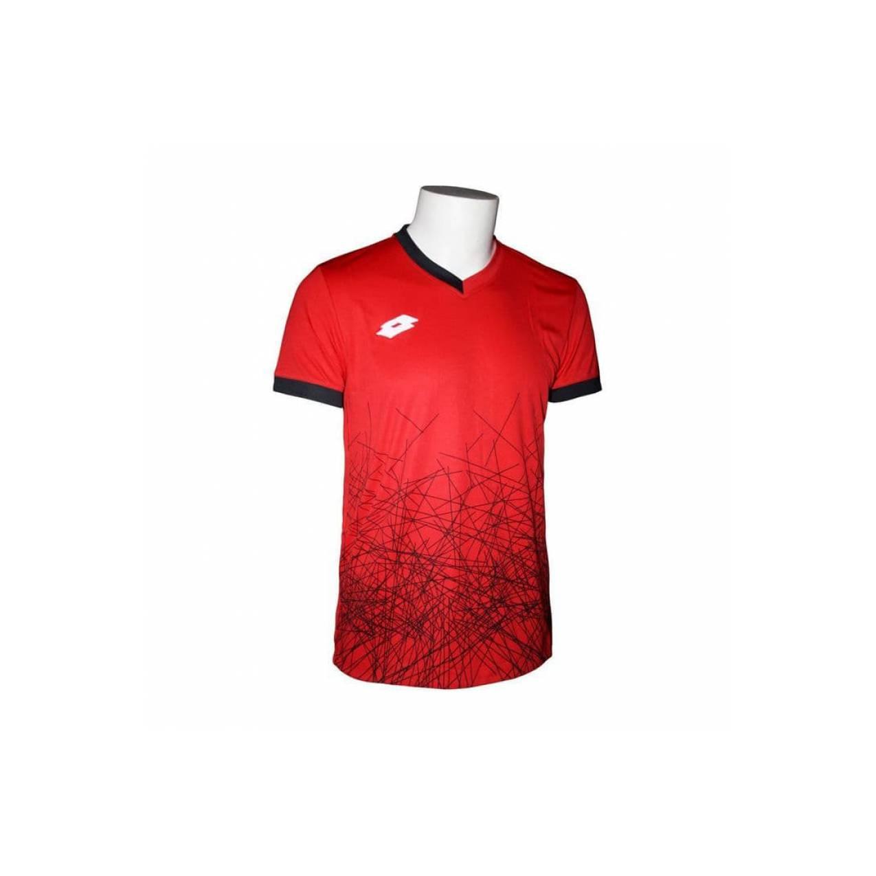 JERSEY BOLA GRAVITY VN LOTTO - Merah / Hitam
