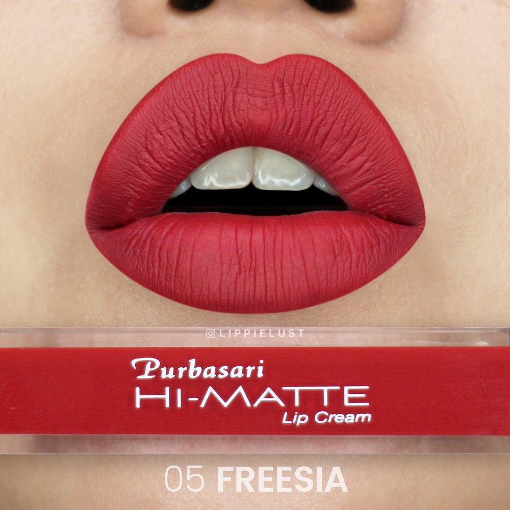 Purbasari Hi Matte Lip Cream - 05 Freesia