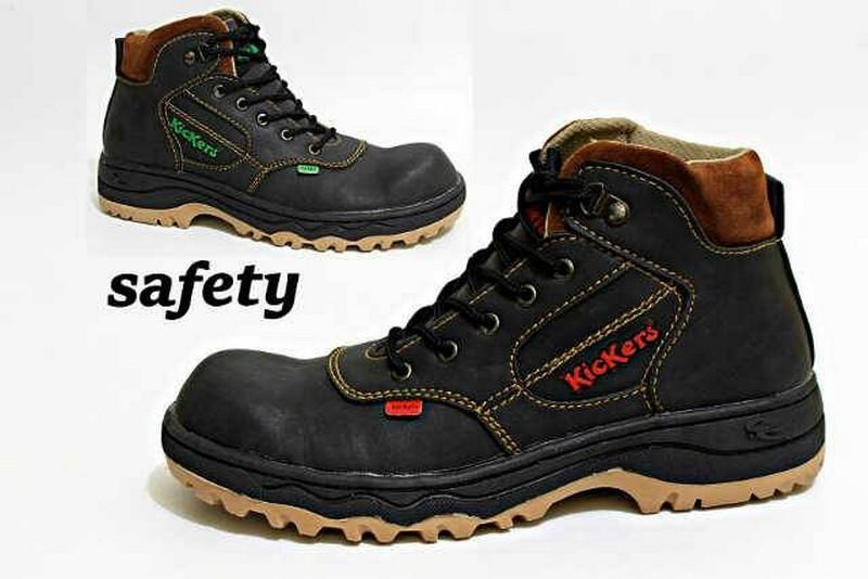 Sepatu Kickers Boots Tali Safety Terlaris Pria