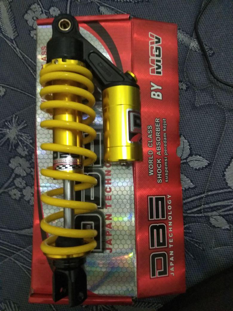 Shockbeaker Tabung Atas Matic Semua Jenis type Mio , Semua Jenis Type Beat , vario 110 DBS - Kuning