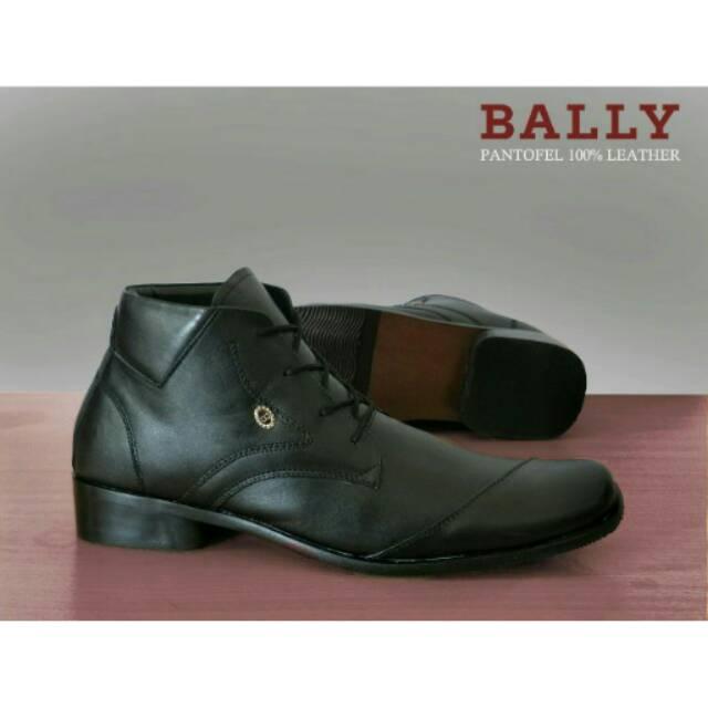 Sepatu Pantopel Pria Bally Pantopel Switzerland Kulit