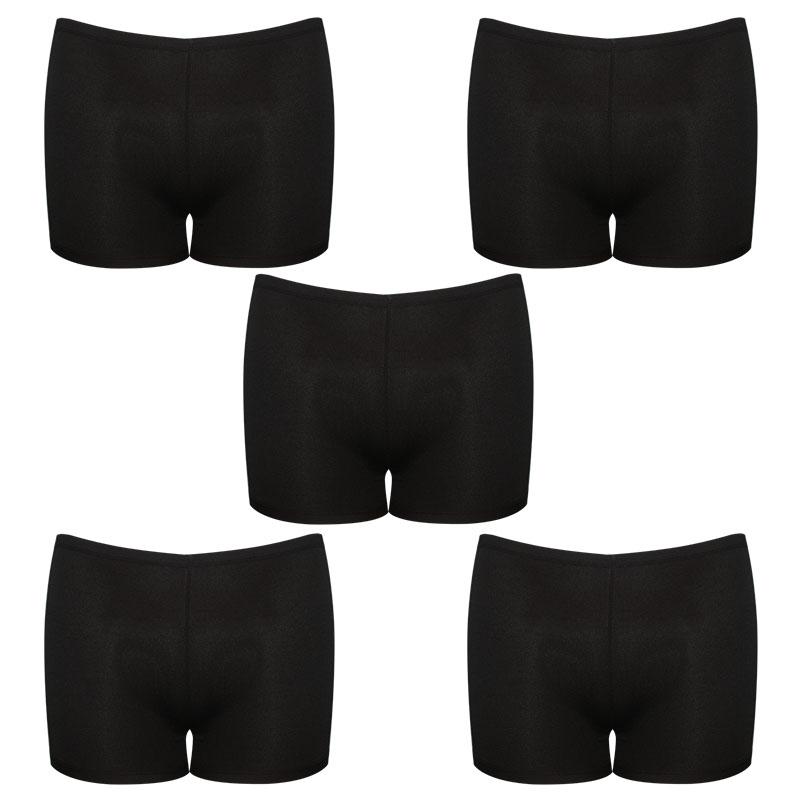 EELIC CDW-506H HITAM ISI 5 PCS CELANA DALAM WANITA REMAJA SHORT PANTIES CD WANITA USIA 10 HINGGA 17 TAHUN BAHAN KUALITAS TINGGI SOFT AND COMFORTABLE