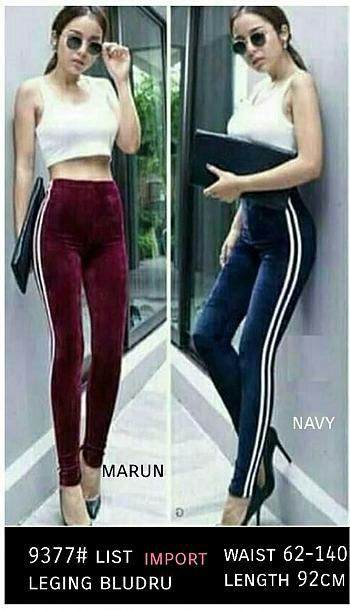 J&C Celana Legging Bludru / Celana Bludru / Skinny Legging / Skinny Pants / Celana Wanita / Celana Santai Wanita / Celana Panjang