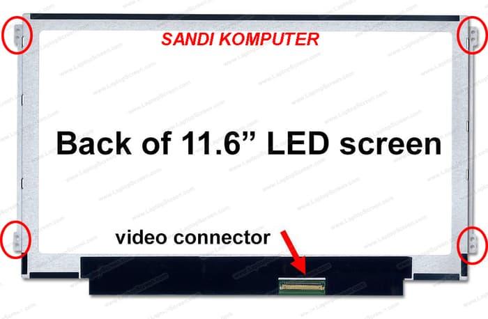 Diskon 10%!! Lcd Led Sony Vaio Sve111B11W Vpcyb4Aja 11.6 Inch Slim - ready stock