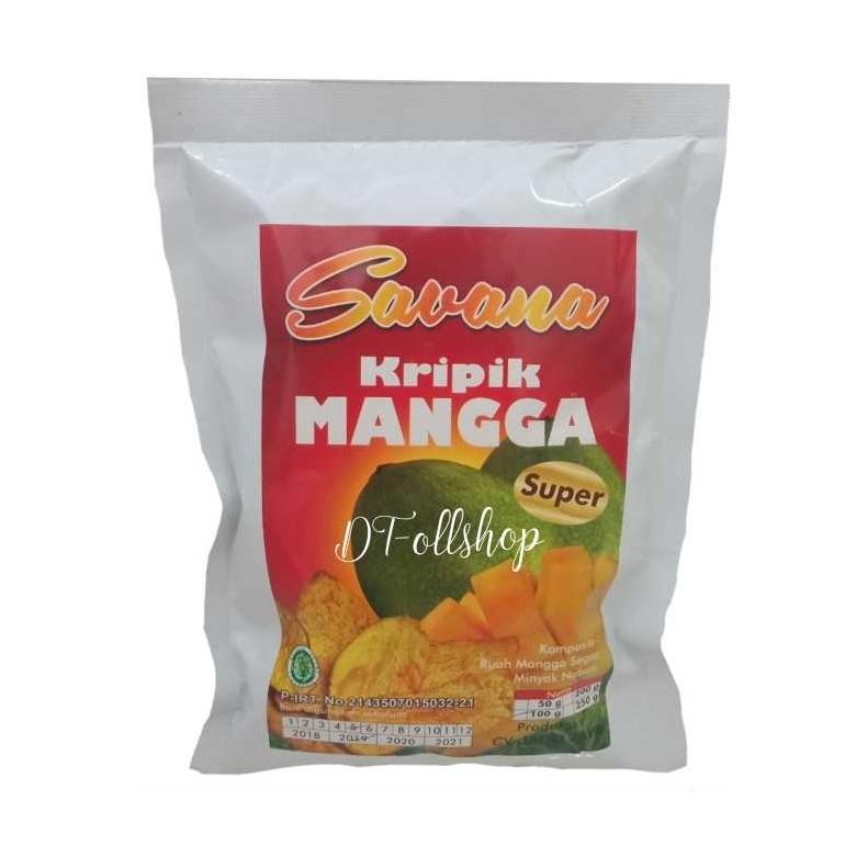 Keripik Kripik Buah Mangga Camilan Oleholeh khas Malang