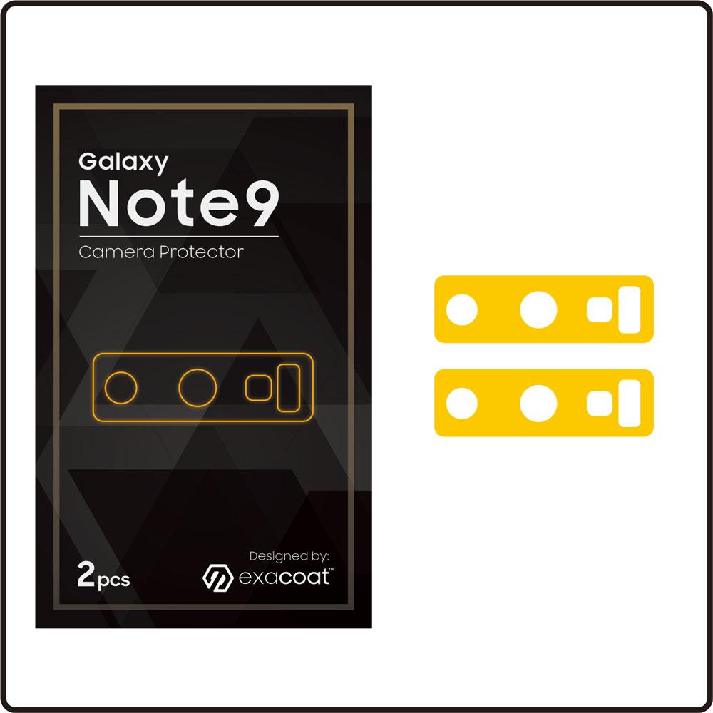 Exacoat Samsung Galaxy Note9 / Note 9 Camera Protector Yellow (2pcs)