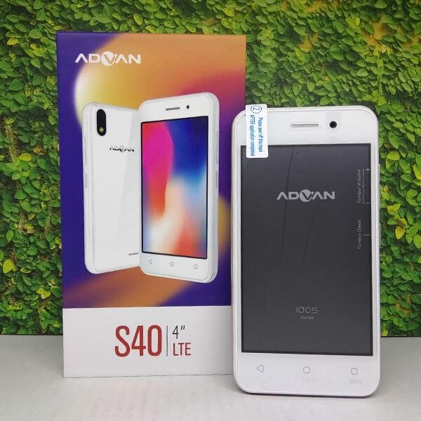 Advan S40 RAM 1GB/8GB 4G LTE Android Nougat Garansi Resmi