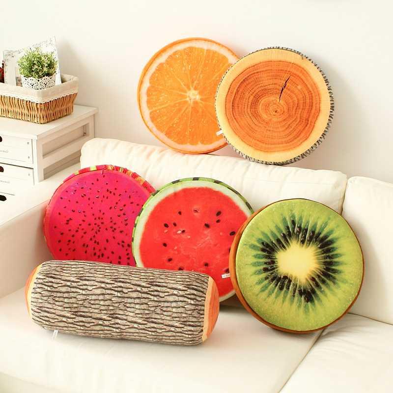 Bantal Kursi Sofa 3D Model Buah Unik Murah Minimalis