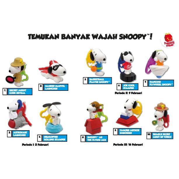 Mcdonald Mcdonalds Happy Meal Hpy Meals Mcd Snoopy Snopy Snopi 2018 - Ua4fan