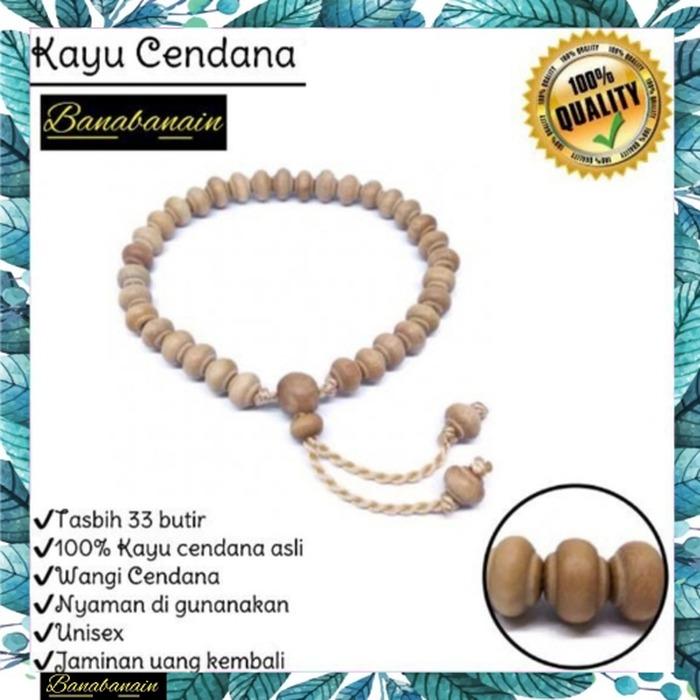 Gelang kayu cendana gelang tasbih cendana