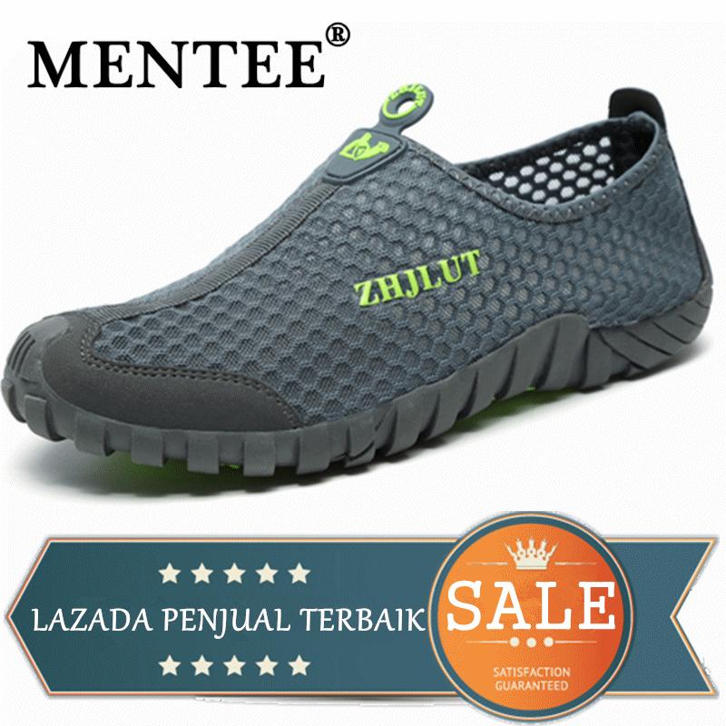 MENTEE Ukuran 36-44 Pria Dan Wanita Sepatu Hiking Ringan Cepat kering Aqua Sepatu Fashion Sepatu Pria Sepatu Kasual Sneaker